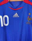 2006-07 France Home Shirt Zidane 