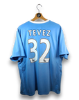 Manchester City Home Shirt Tevez 