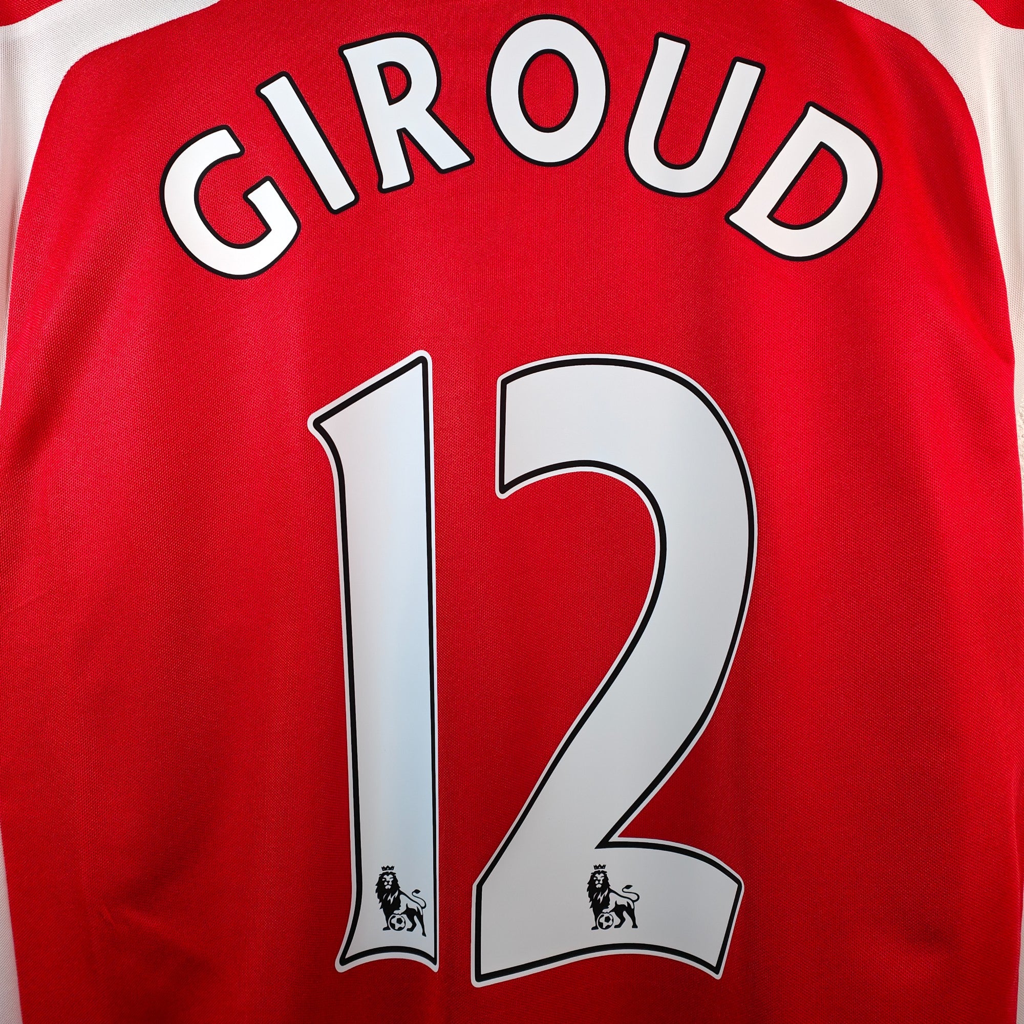 2014-15 Arsenal Home Shirt Giroud 