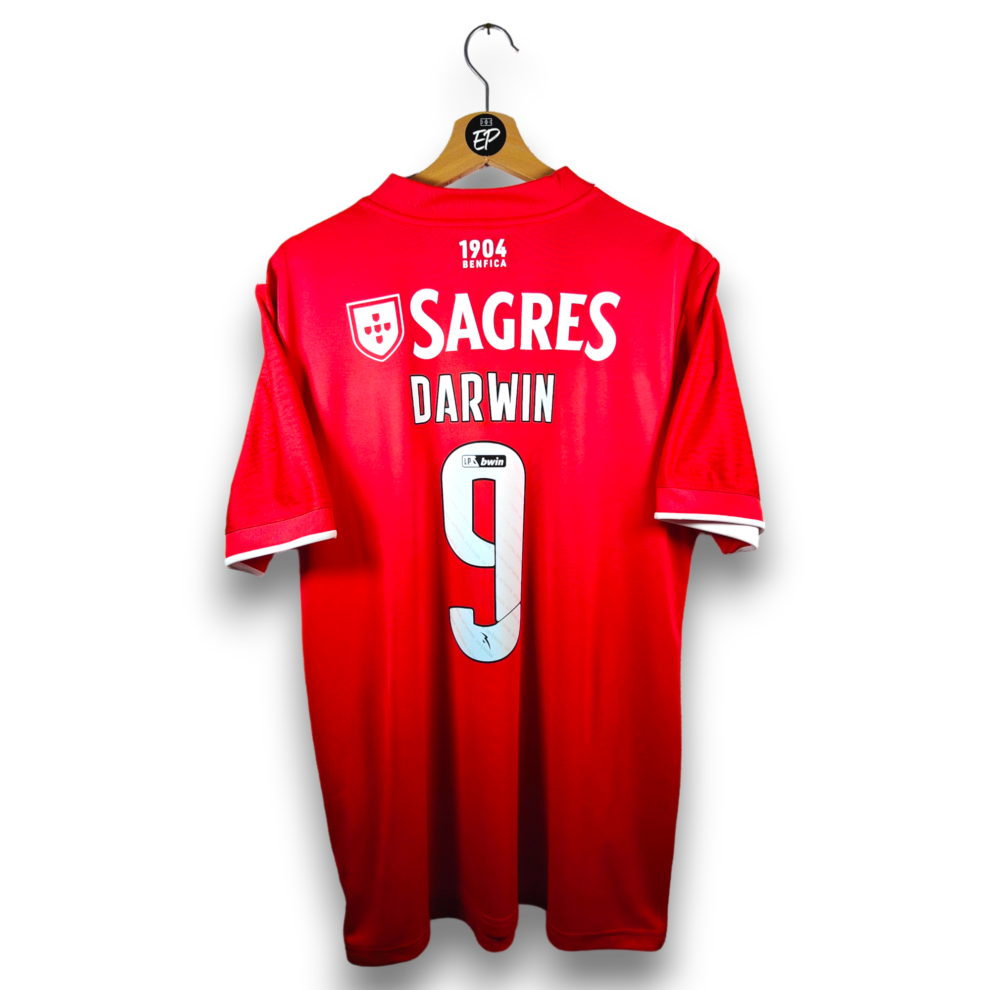 Benfica Home Shirt Darwin 