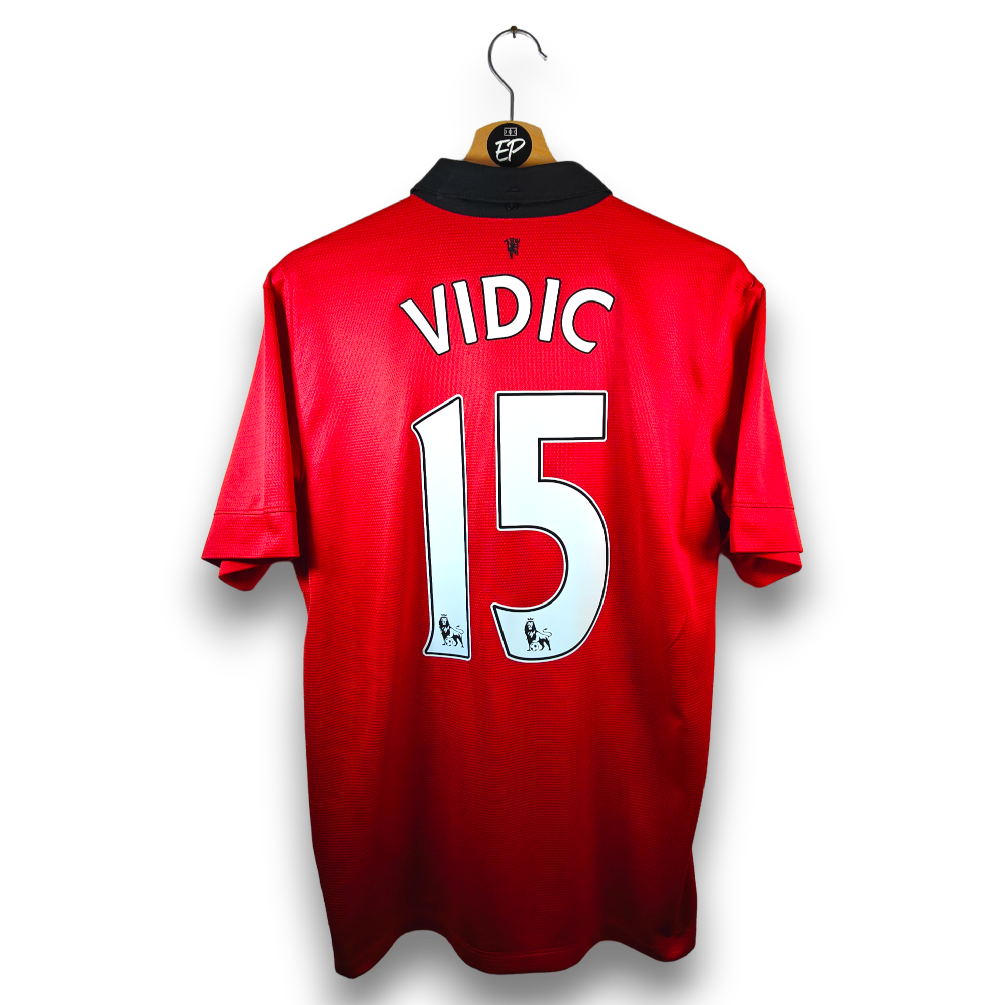 Manchester United Home Shirt Vidic #15 (M)