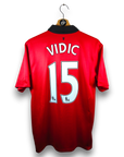 Manchester United Home Shirt Vidic 