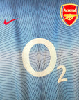 2002-04 Arsenal Away Shirt Bergkamp 