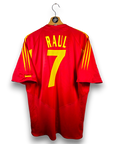 2004-06 Spain Home Shirt Raul 