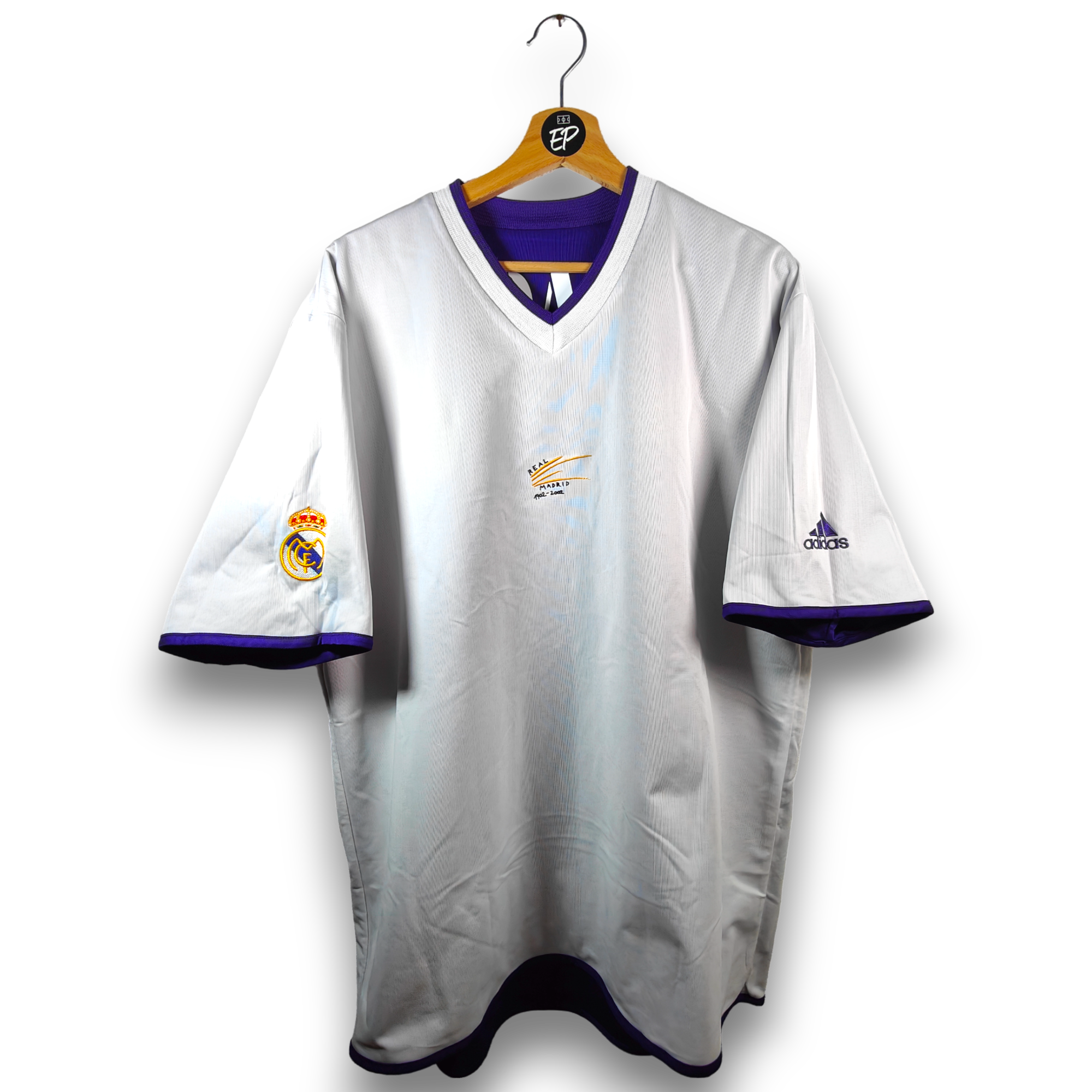 2002-03 Real Madrid Centenary Third Shirt Zidane 