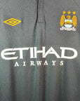 2009-10 Manchester City Away Shirt Tevez 