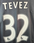 2009-10 Manchester City Away Shirt Tevez 