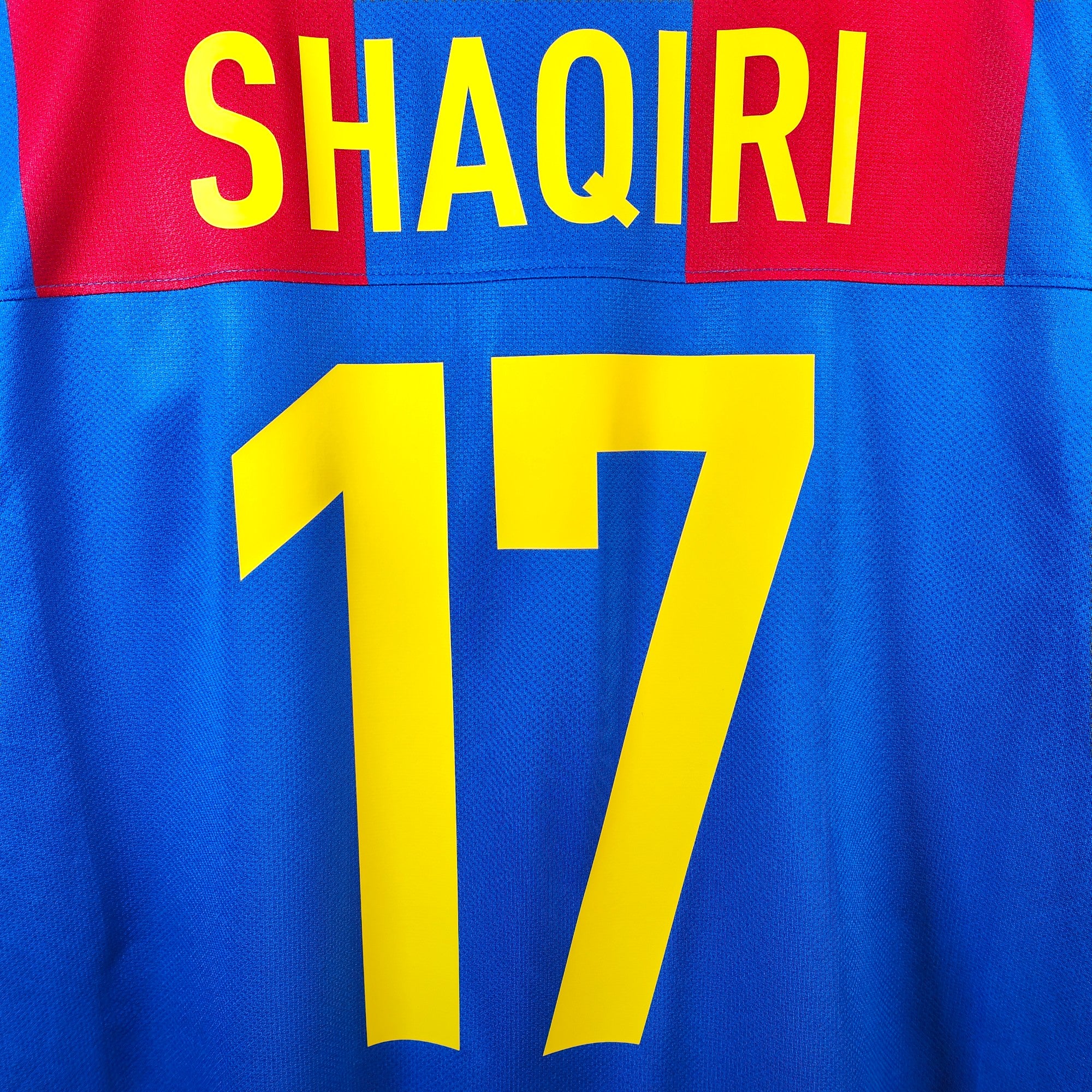 2011-12 FC Basel Home Shirt Shaqiri 