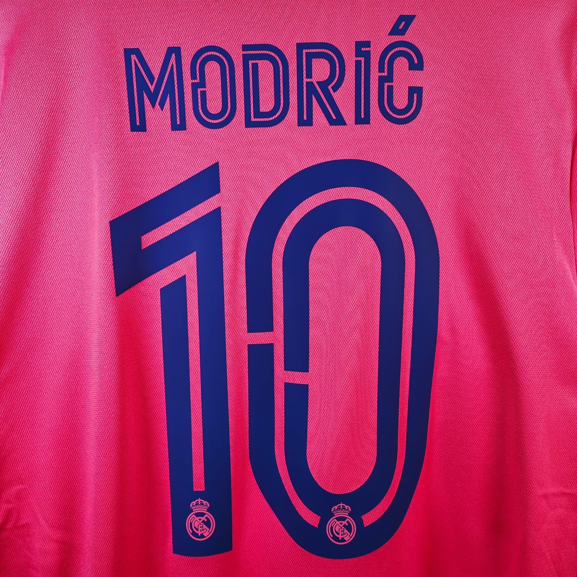 2020-21 Real Madrid Away Shirt Modric 