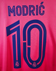 2020-21 Real Madrid Away Shirt Modric 