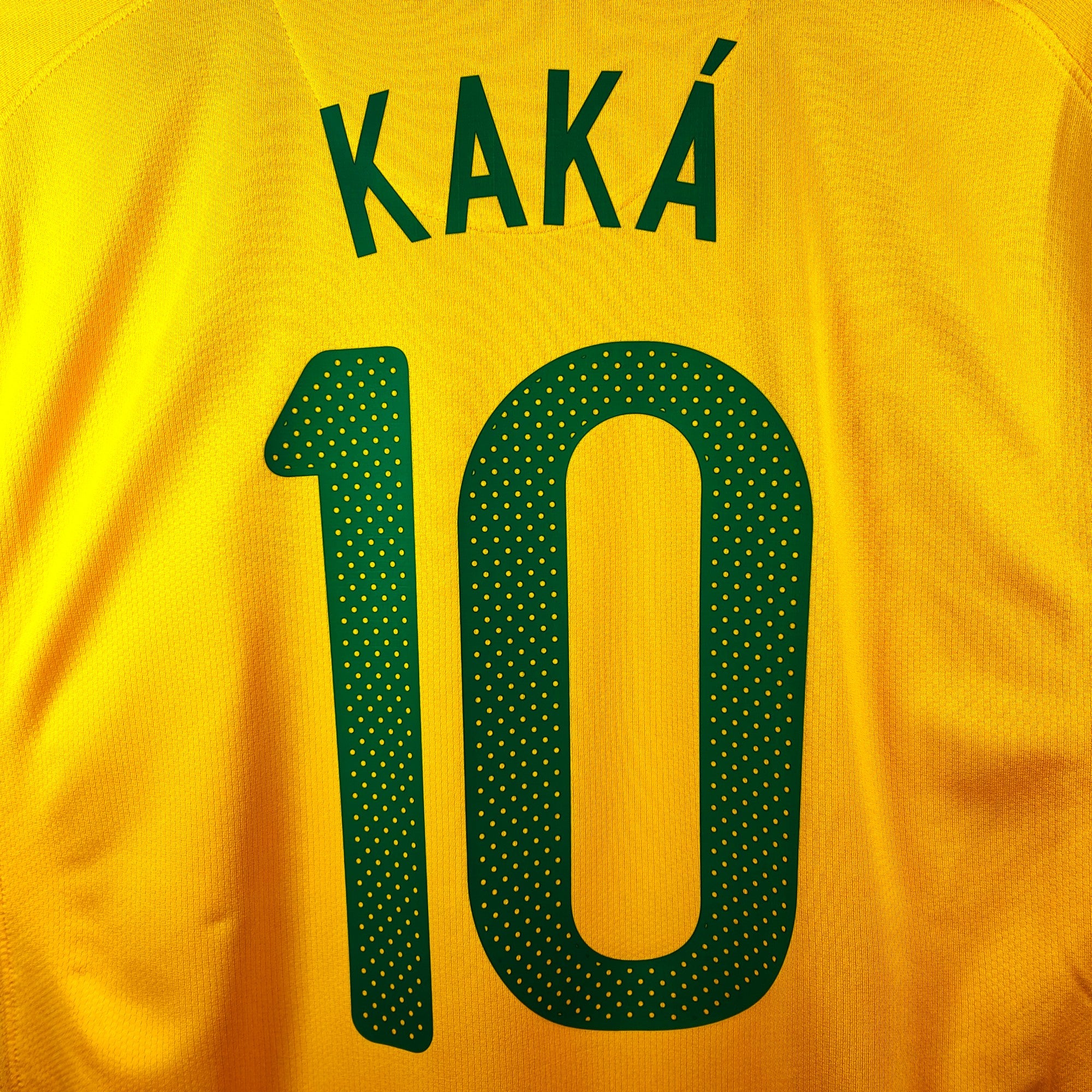 2010-11 Brazil Home Shirt Kaka 