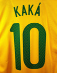 2010-11 Brazil Home Shirt Kaka 