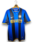 2008-09 Inter Milan Home Shirt Adriano 