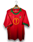 2004-06 Portugal Home Shirt Figo 