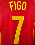 2004-06 Portugal Home Shirt Figo 