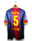 2012-13 FC Barcelona Home Shirt Puyol 