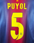 2012-13 FC Barcelona Home Shirt Puyol 