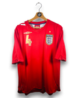 2006-08 England Away Shirt Gerrard 