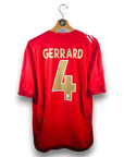 2006-08 England Away Shirt Gerrard 