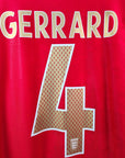 2006-08 England Away Shirt Gerrard 