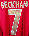 2006-08 England Away Shirt Beckham 