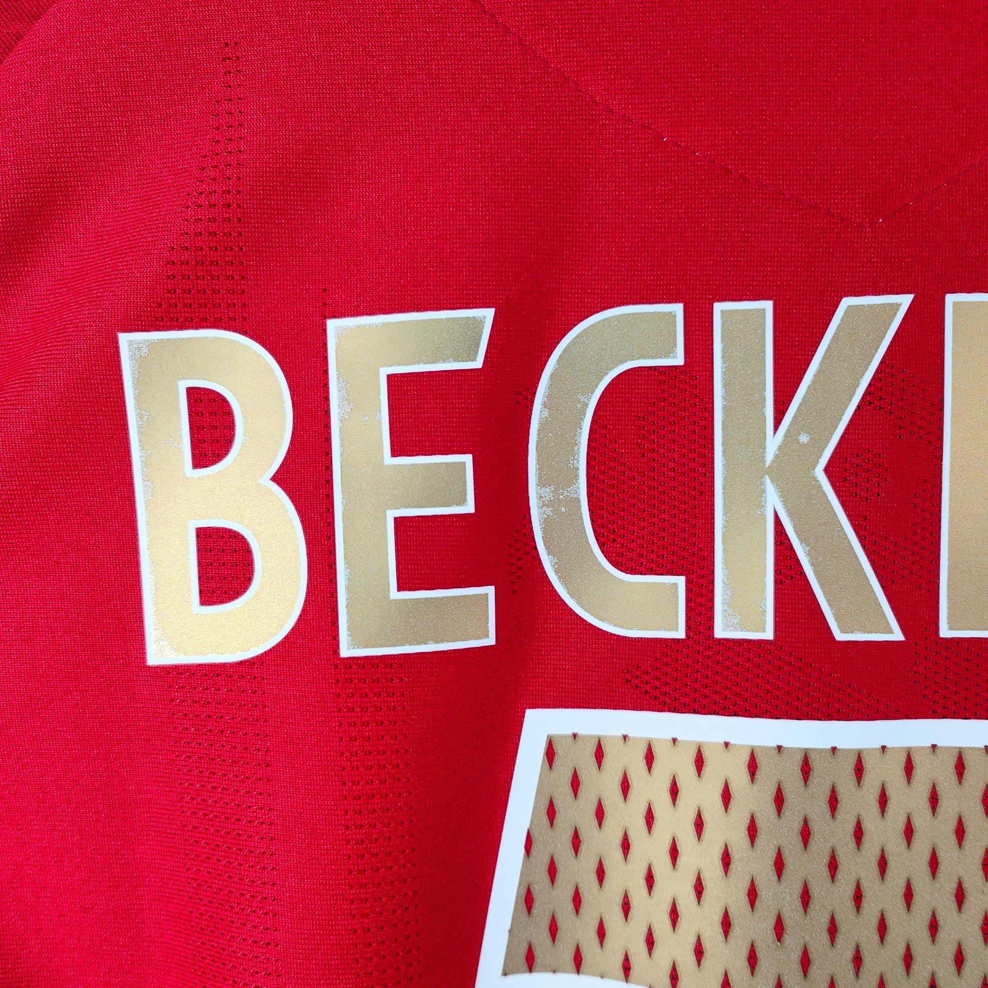 2006-08 England Away Shirt Beckham 