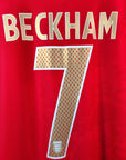 2006-08 England Away Shirt Beckham 