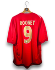 2006-08 England Away Shirt Rooney 