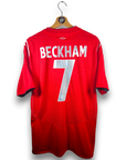 2004-06 England Away Shirt Beckham 