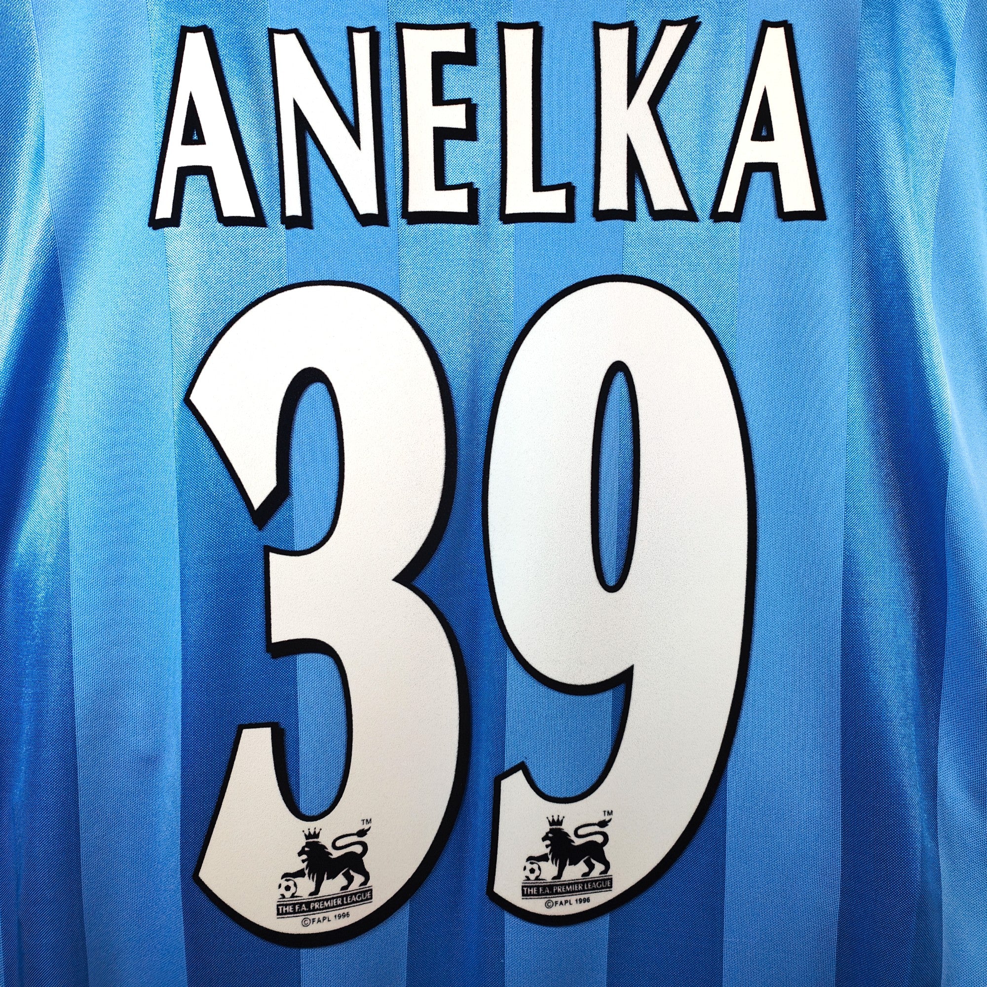 2003-04 Manchester City Home Shirt Anelka 