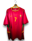 2002-04 Portugal Home Shirt Figo 