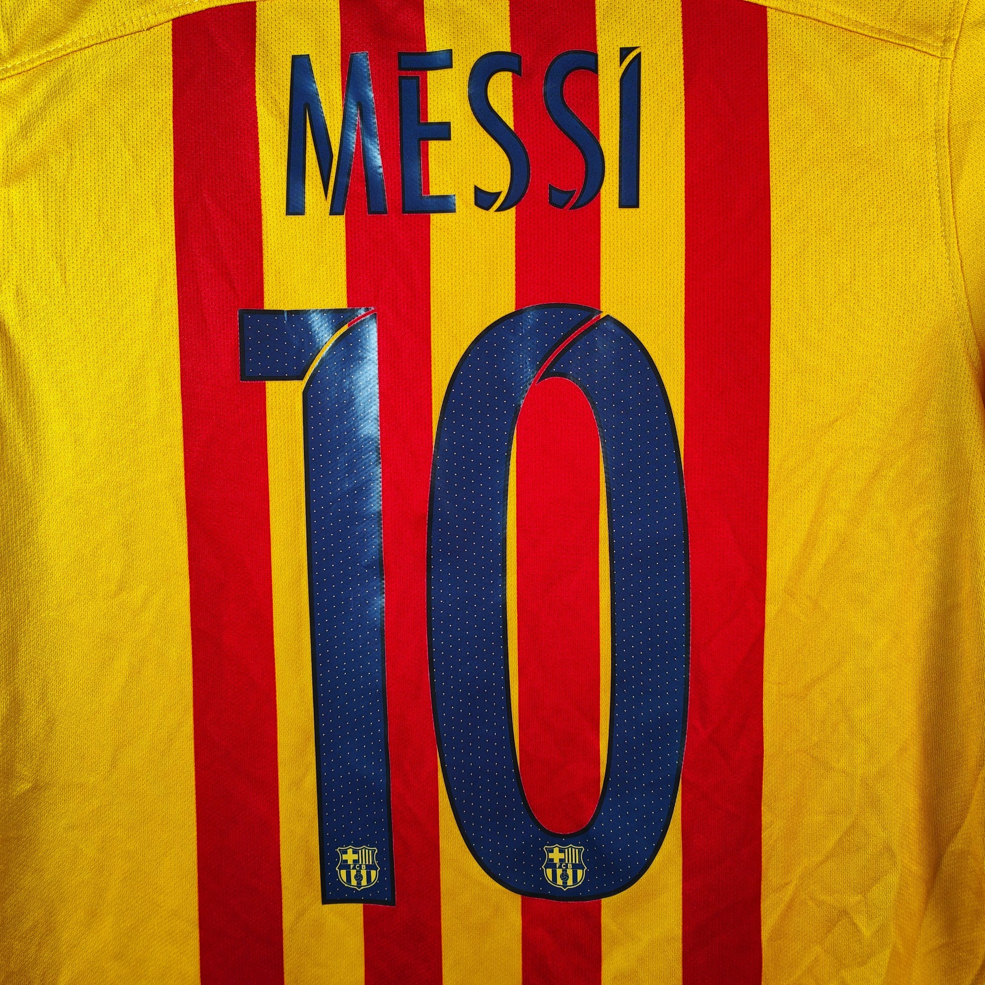 2015-16 FC Barcelona Away Shirt Messi 