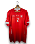 2014-15 Switzerland Home Shirt Lichtsteiner 