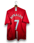 2007-09 Manchester United Home Shirt Ronaldo 