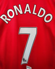 2007-09 Manchester United Home Shirt Ronaldo 