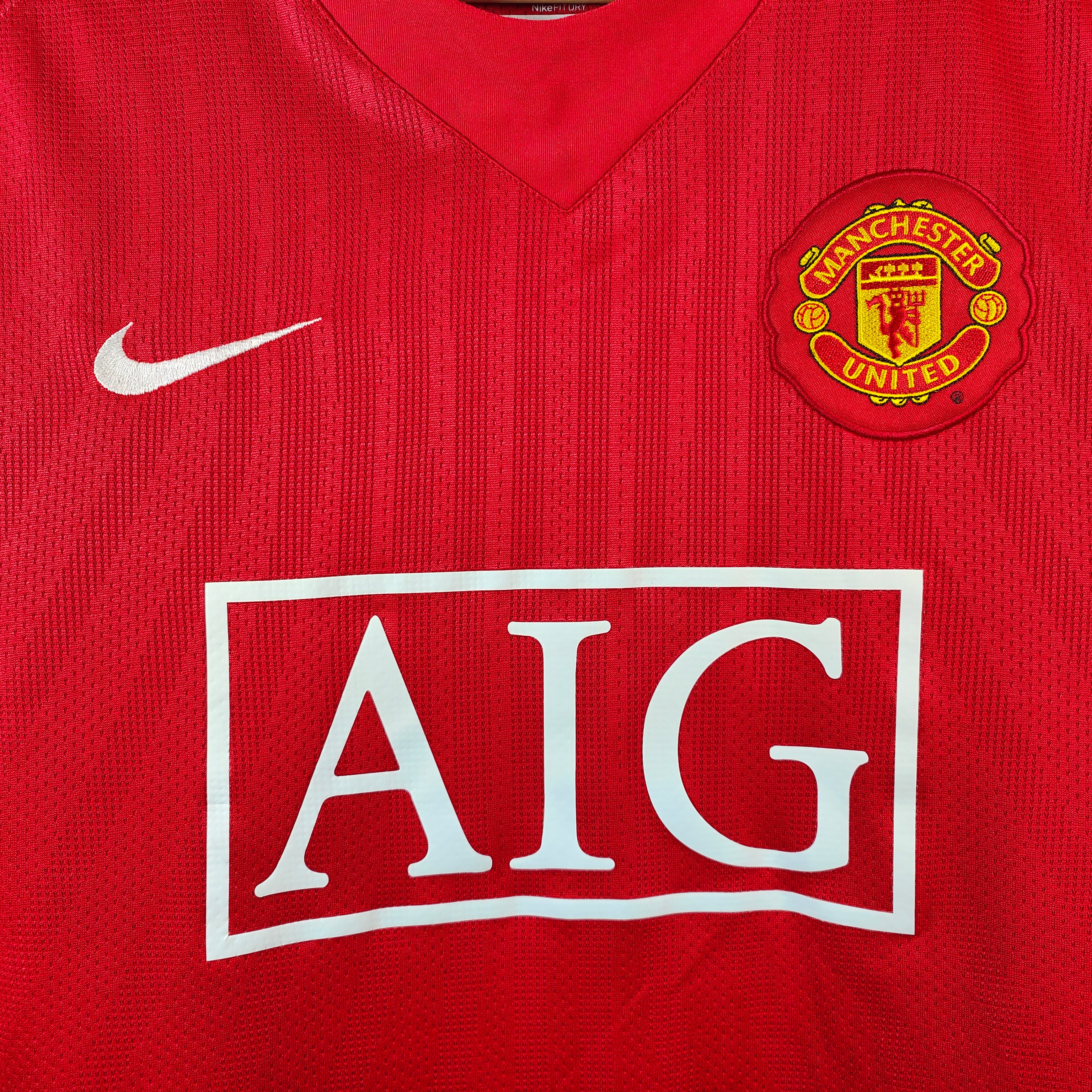 2007-09 Manchester United Home Shirt Ronaldo #7 (M