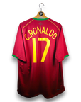 2006-08 Portugal Home Shirt Ronaldo 