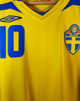 2007-09 Sweden Home Shirt Ibrahimovic 