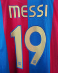 2006-07 FC Barcelona Home Shirt Messi 