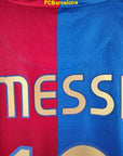 2006-04 FC Barcelona Home Shirt Messi 