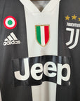 2018-19 Juventus Player Version Home Shirt Ronaldo 