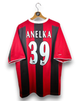 2003-04 Manchester City Away Shirt Anelka 