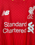 2015-16 Liverpool Home Shirt Coutinho 