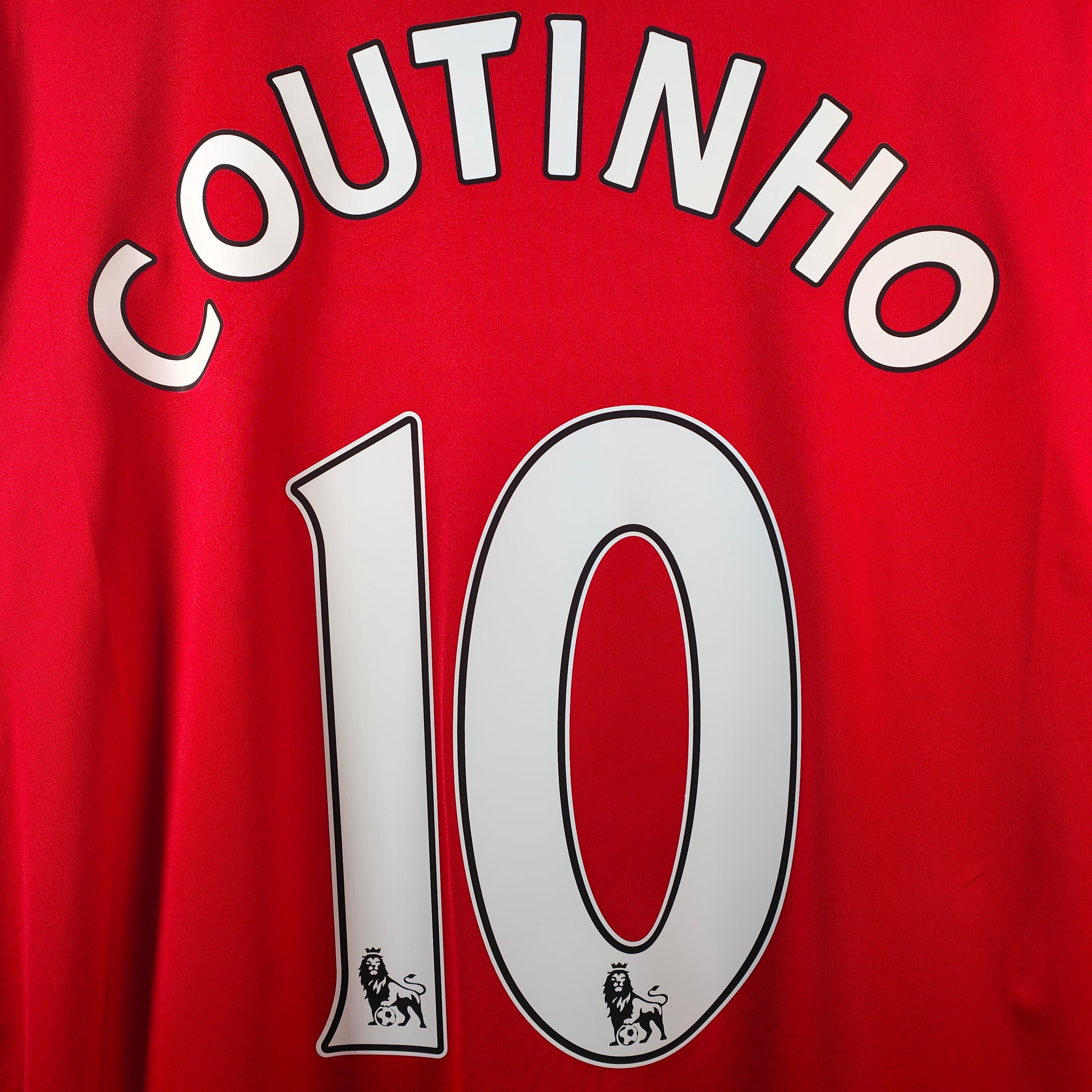 リヴァプール COUTINHO 10番 シャツ Mサイズ Koszulka Liverpool Wyjazdy 2016/17 COUTINHO 10