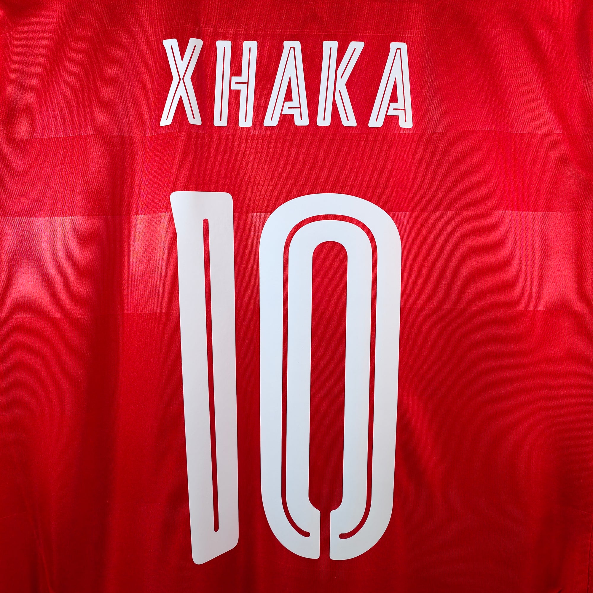 2016-17 Switzerland Home Shirt Xhaka 