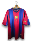 1998-99 FC Barcelona Home Shirt Rivaldo 