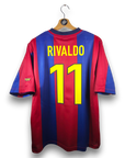 1998-99 FC Barcelona Home Shirt Rivaldo 