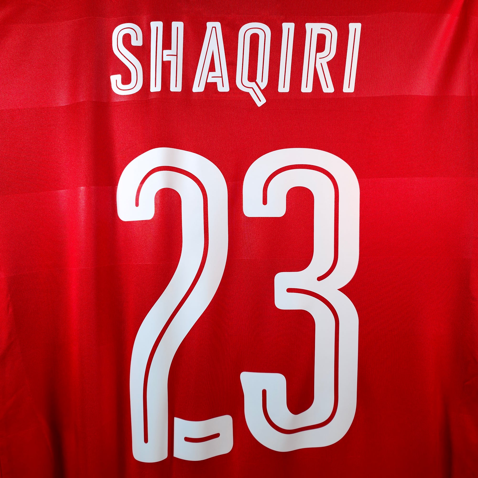 2016-17 Switzerland Home Shirt Shaqiri 