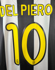 2008-09 Juventus Home Shirt Del Piero 