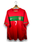 2010-11 Portugal Home Shirt Ronaldo 